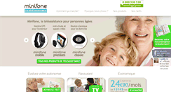 Desktop Screenshot of minifone.fr